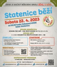 STATENICE BĚŽÍ - SOBOTA 22.4.2023